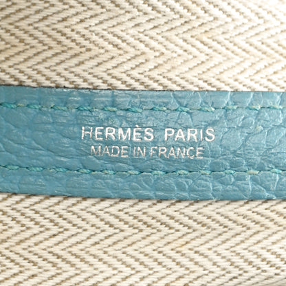 Hermes Vache Country Garden Party 30 TPM Bleu Saint Cyr 6 of 10