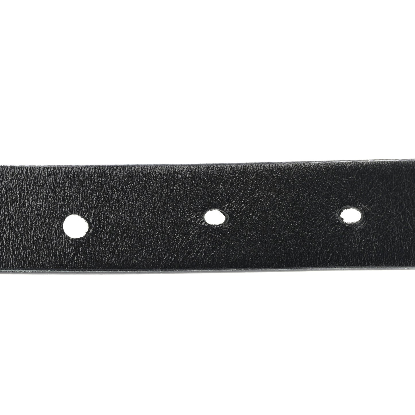 Calfskin Saddle Belt 80 Black