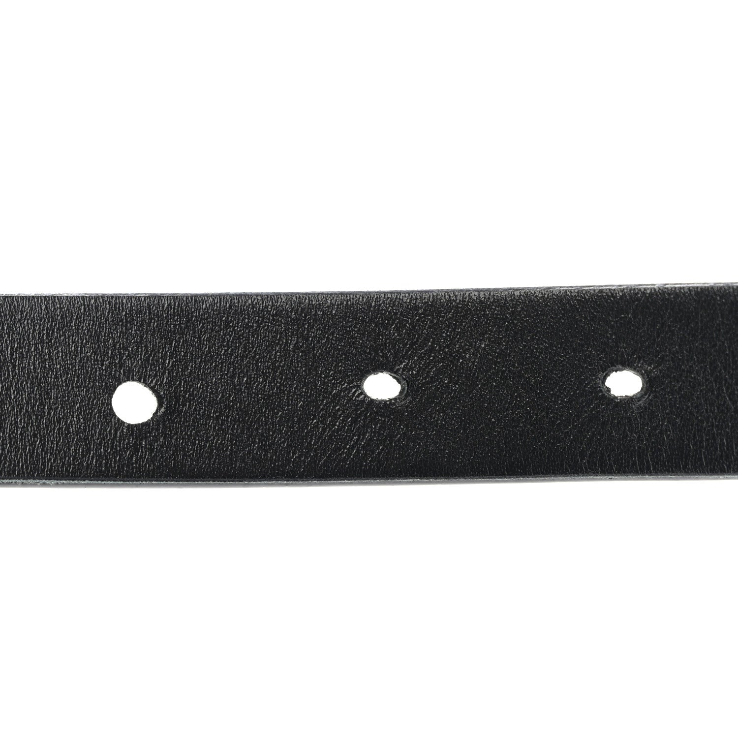 Christian Dior Calfskin Saddle Belt 80 Black 8 of 10
