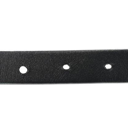 Christian Dior Calfskin Saddle Belt 80 Black 8 of 10