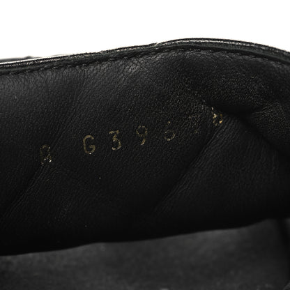 Chanel Lambskin Quilted Platform Mules 38 Black 7 of 9