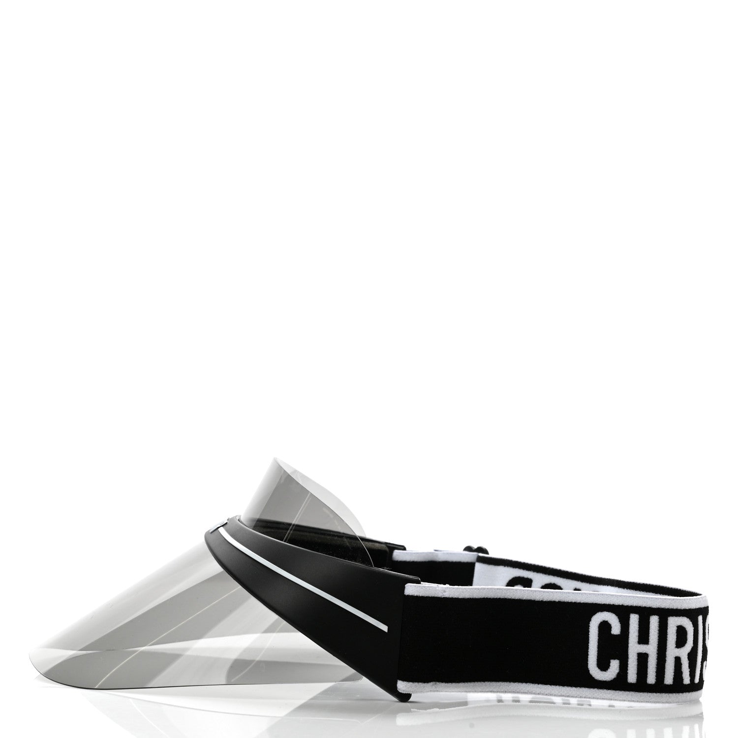 Christian Dior Mirrored DiorClub1 Sun Visor Black 4 of 8