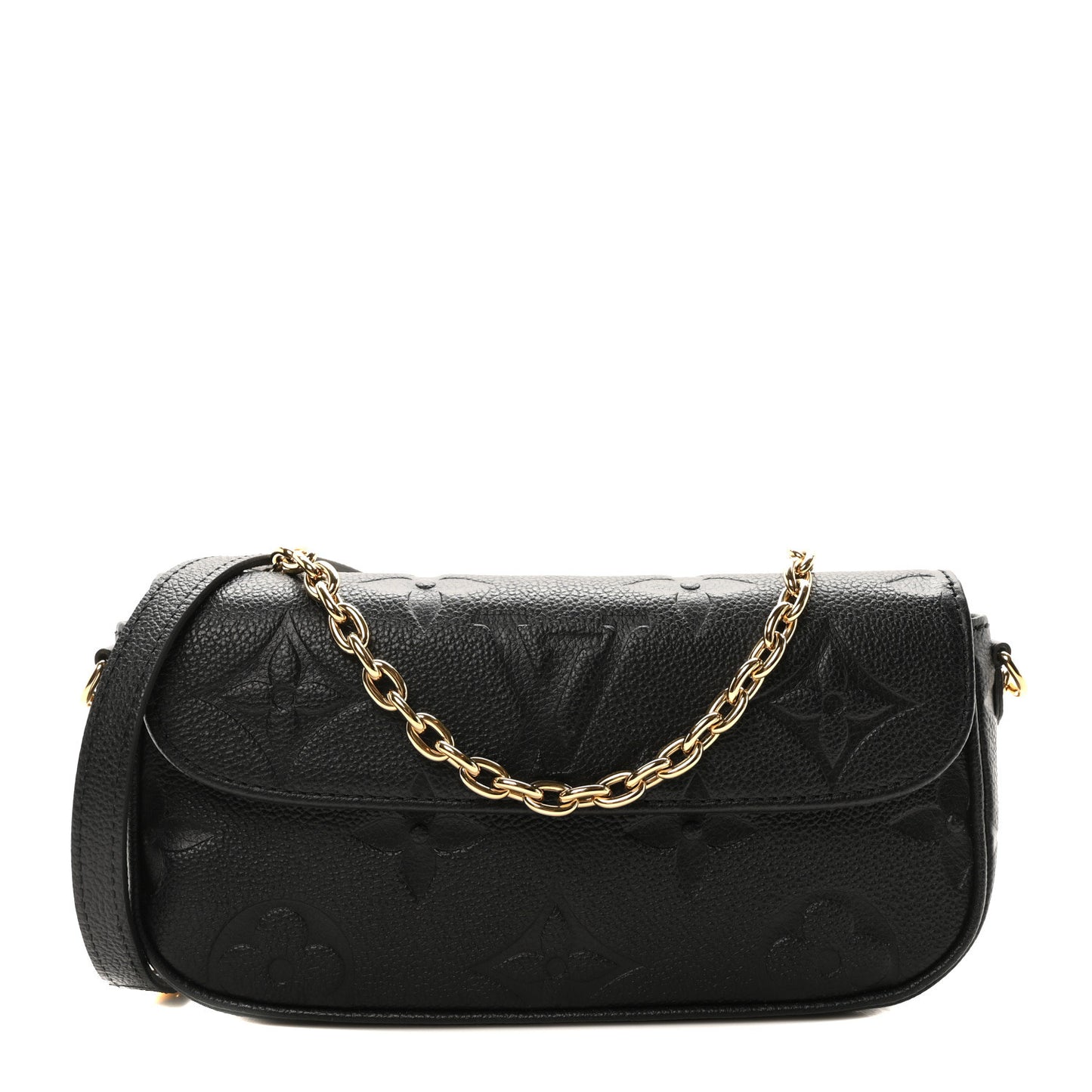 Empreinte Monogram Giant Ivy Wallet On Chain Black