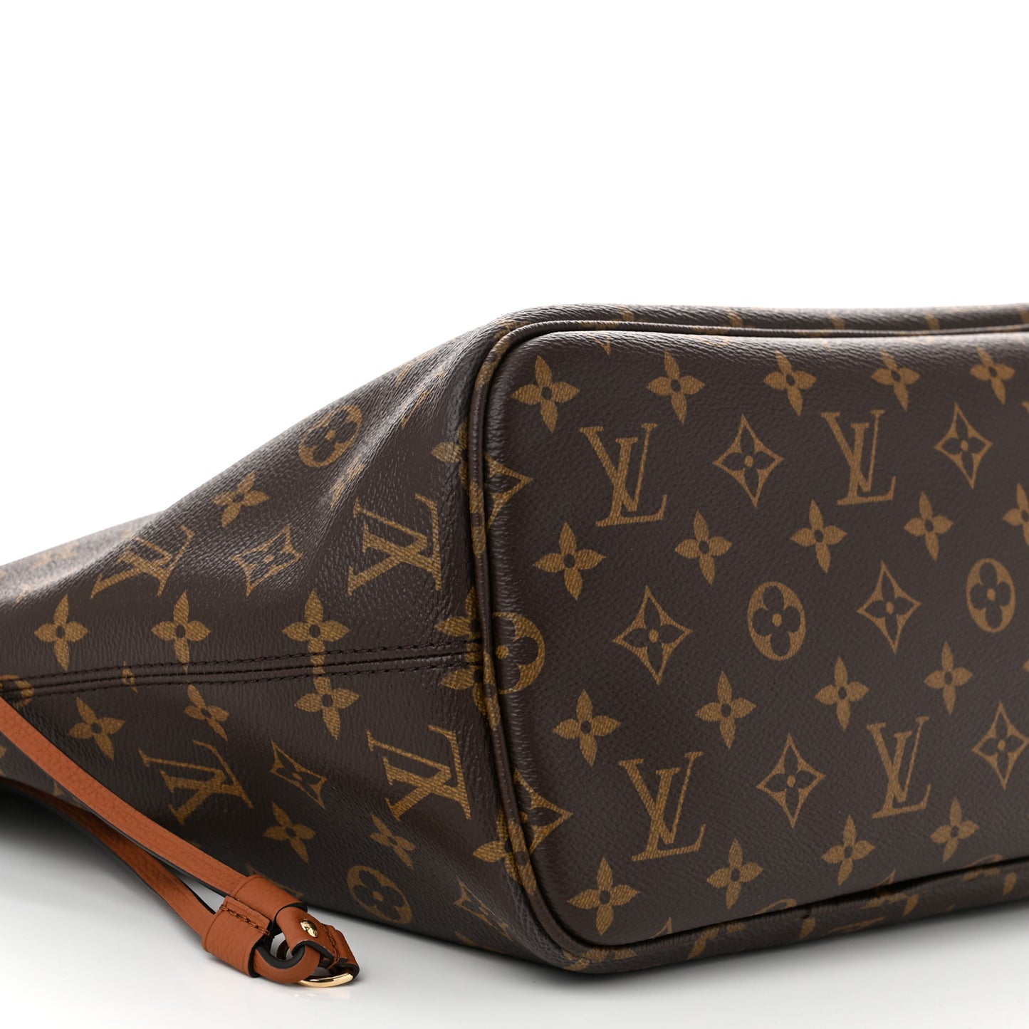 Monogram Calfskin Neo Neverfull Inside Out MM Tan