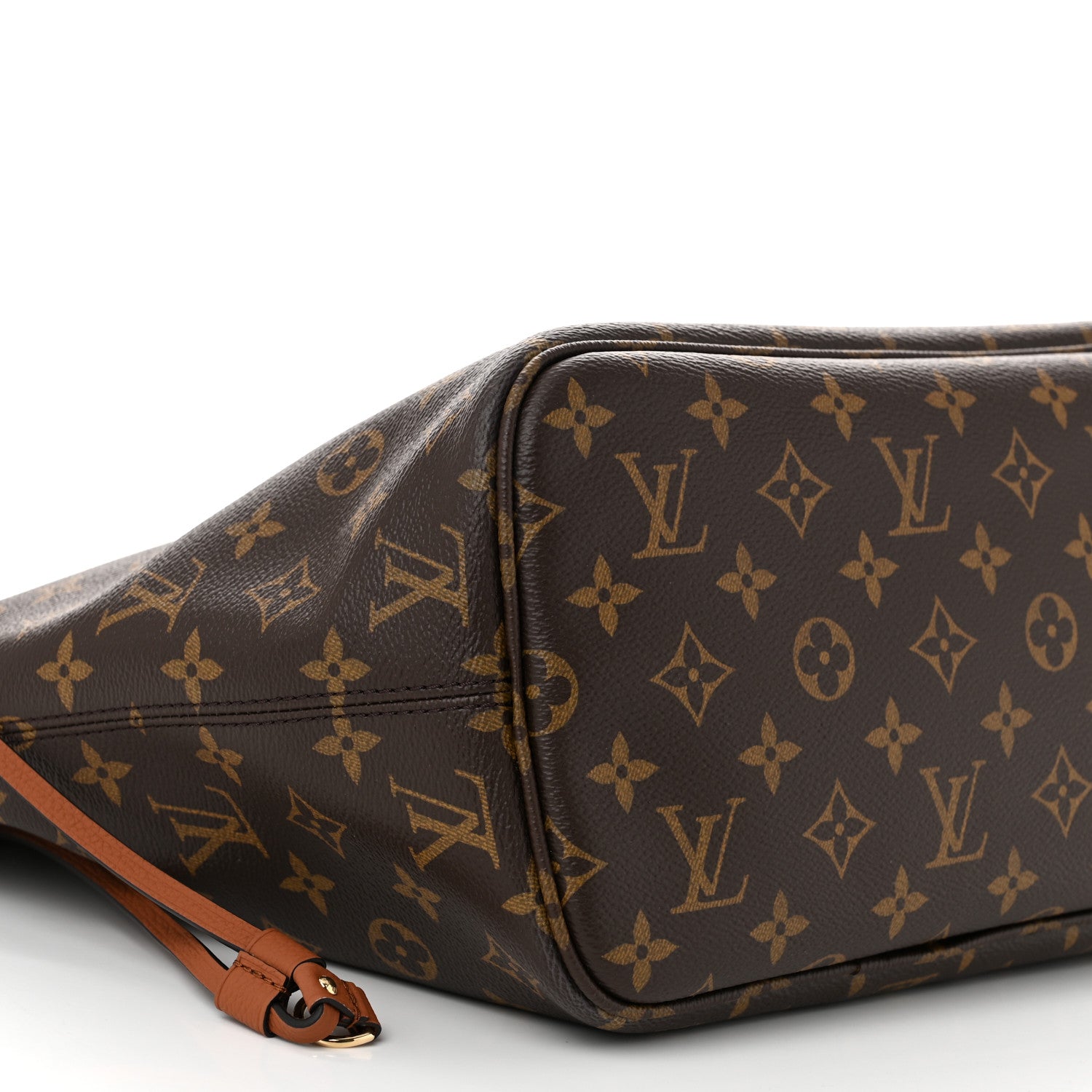 Louis Vuitton Monogram Calfskin Neo Neverfull Inside Out MM Tan 14 of 17