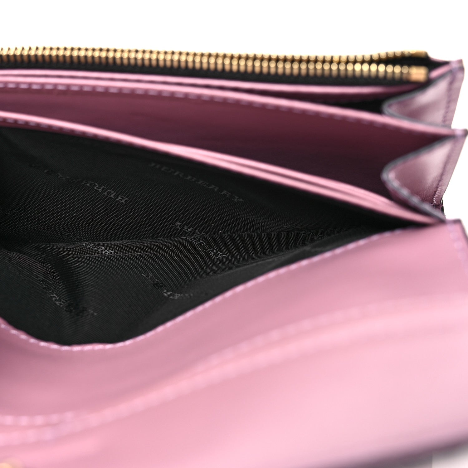 Burberry Signature Grain Porter Continental Wallet Pink Heather 6 of 16