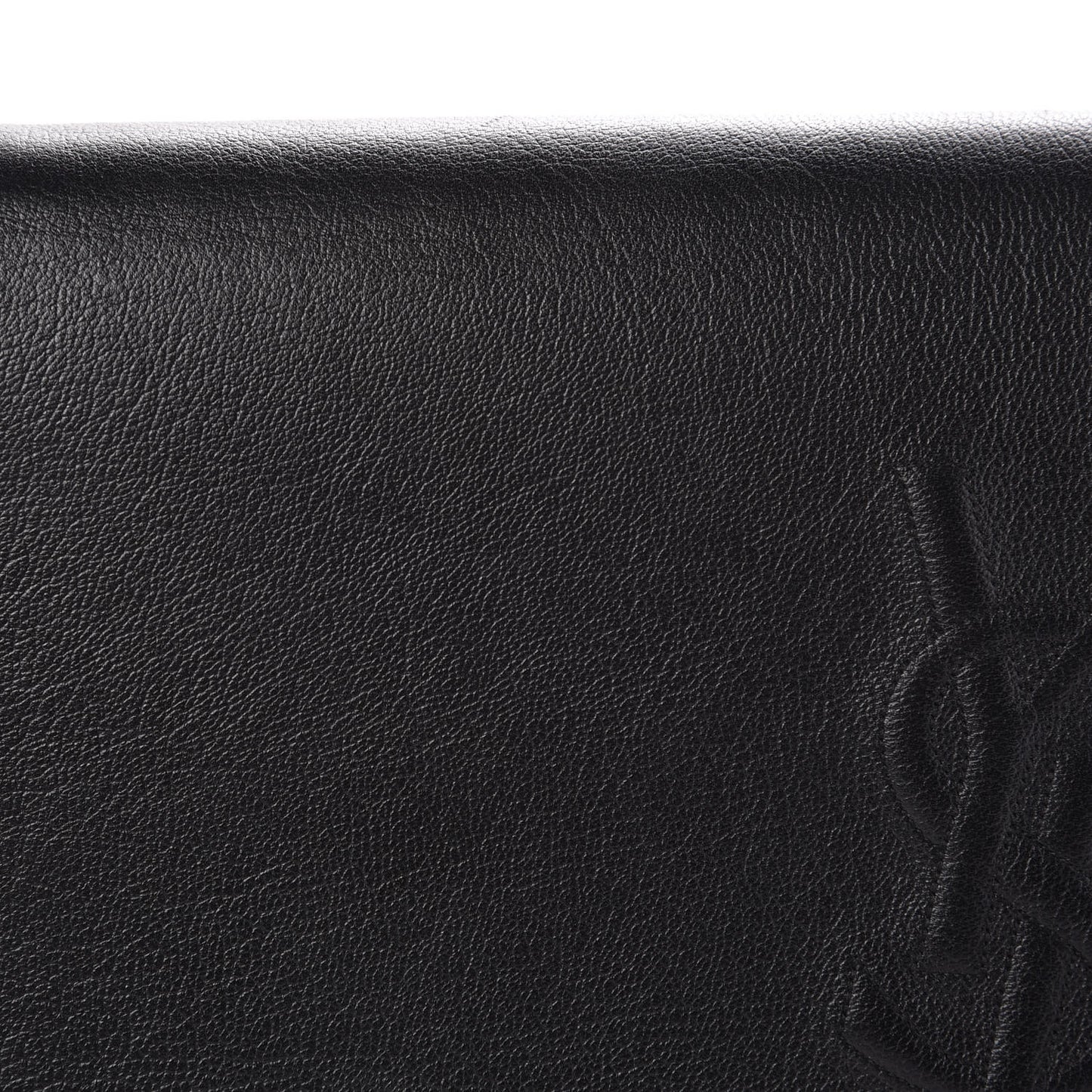 Calfskin Monogram Large Belle De Jour Clutch Black
