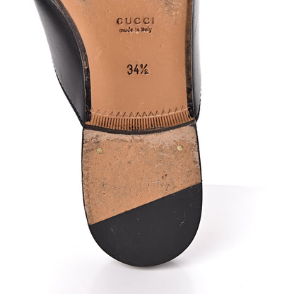 Gucci Calfskin Womens Princetown Slippers 34.5 Black 12 of 13