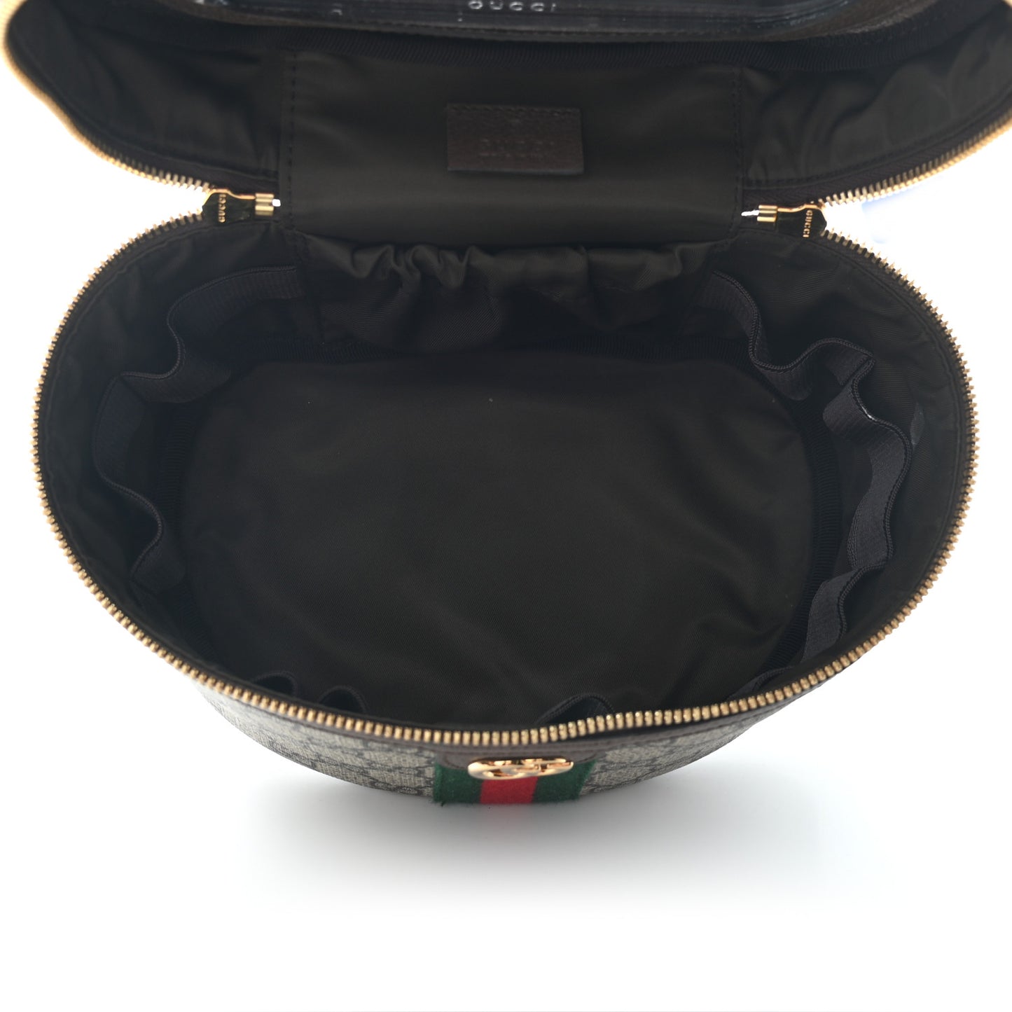 GG Supreme Monogram Ophidia Vanity Cosmetic Case