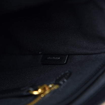 Burberry Canvas Mega Check Large Baildon Messenger Bag Black 7 of 10