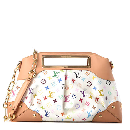 Louis Vuitton Monogram Multicolor Judy GM White 1 of 8