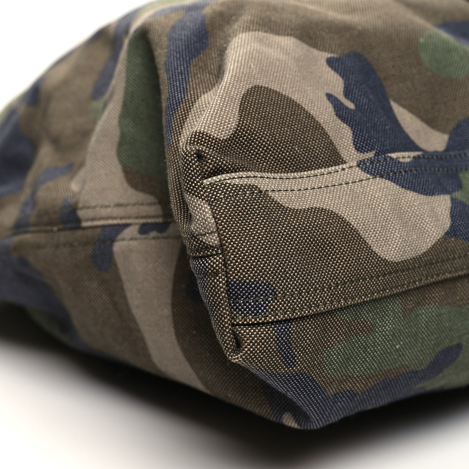 Valentino Garavani Canvas Calfskin Camouflage Tote Multicolor 9 of 10