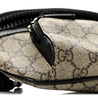 Gucci GG Supreme Monogram Belt Bag Black 9 of 13