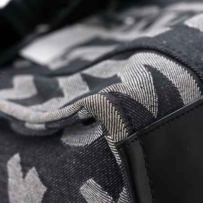 Marc Jacobs Denim Jacquard Medium The Monogram Tote Bag Denim Blue 7 of 18