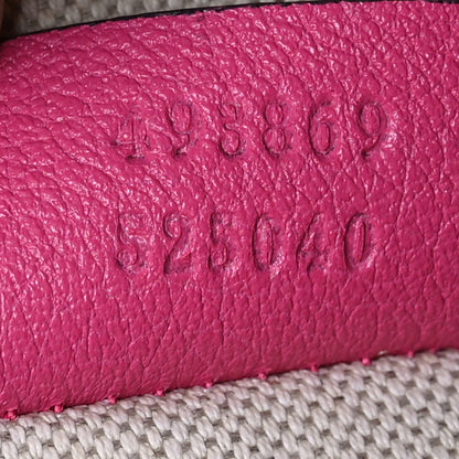 Gucci Grained Calfskin Logo Belt Bag Pink 7 of 11