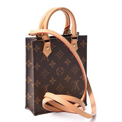 Louis Vuitton Monogram Petit Sac Plat 2 of 9