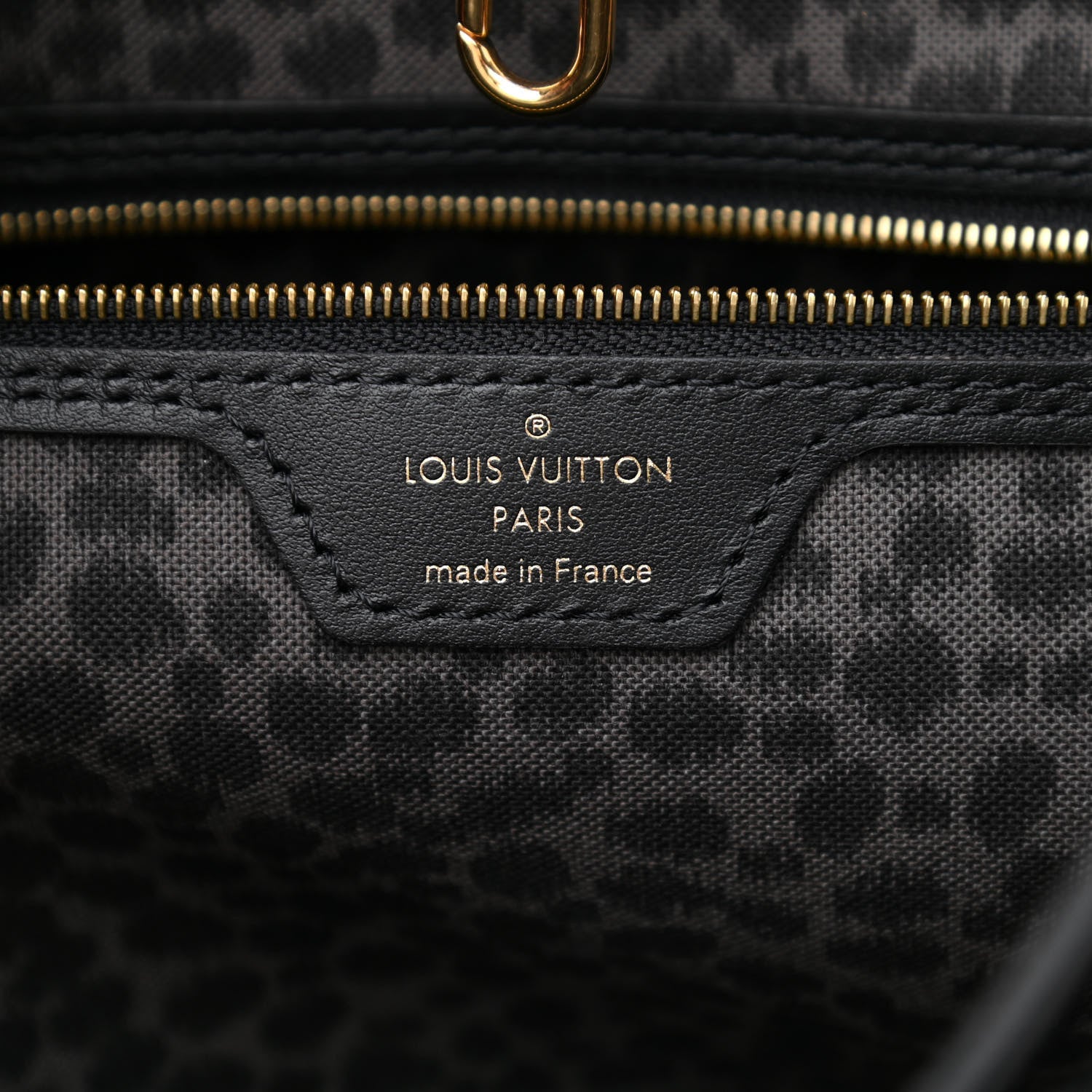 Louis Vuitton Monogram Giant Wild At Heart Neverfull MM Black 8 of 9