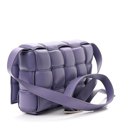 Bottega Veneta Nappa Maxi Intreccio Padded Cassette Crossbody Bag Lavender 3 of 9