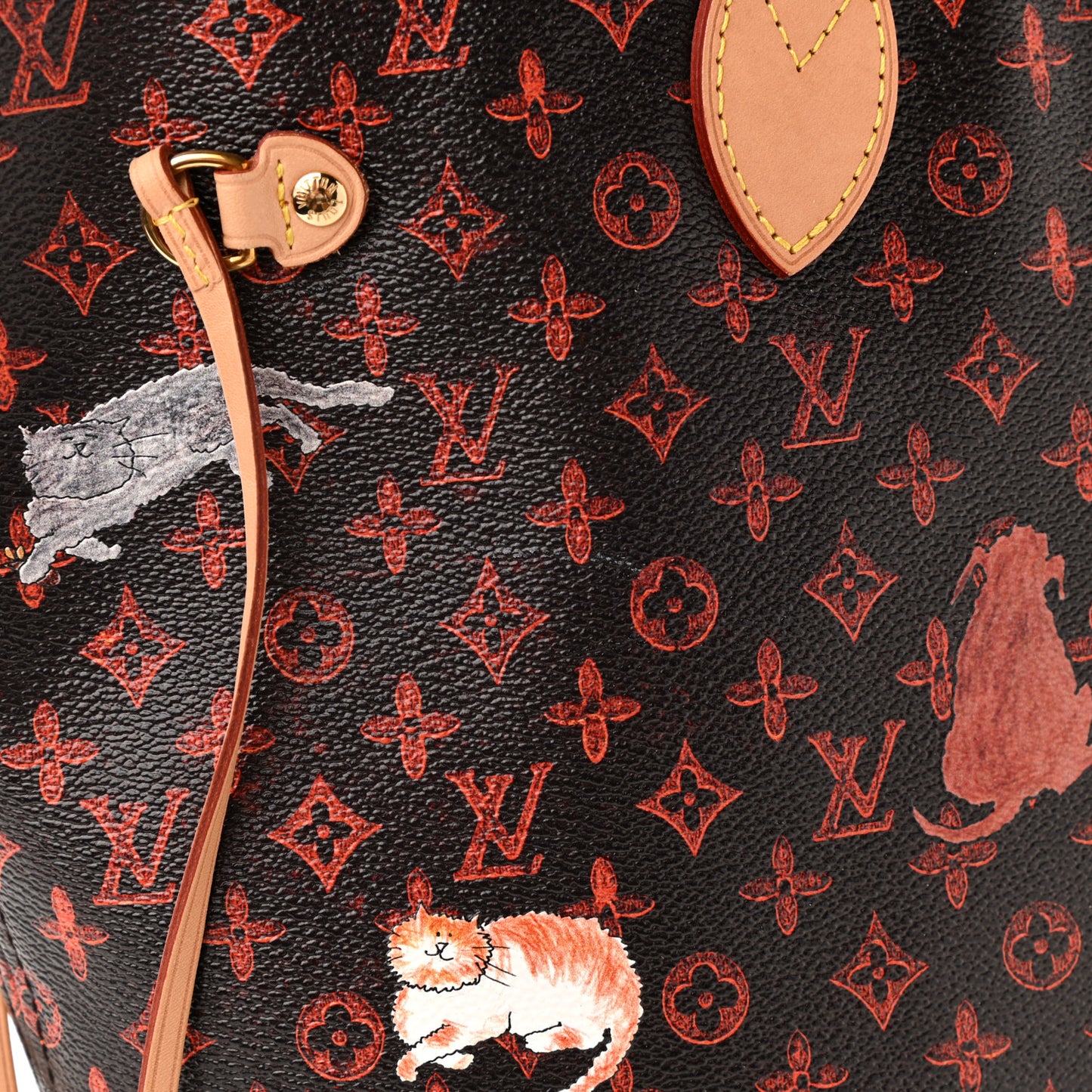 Catogram Neverfull MM Marron