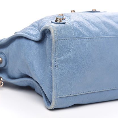 Balenciaga Agneau Giant 12 Rose Gold Hardware City Bleu Indigo 8 of 14