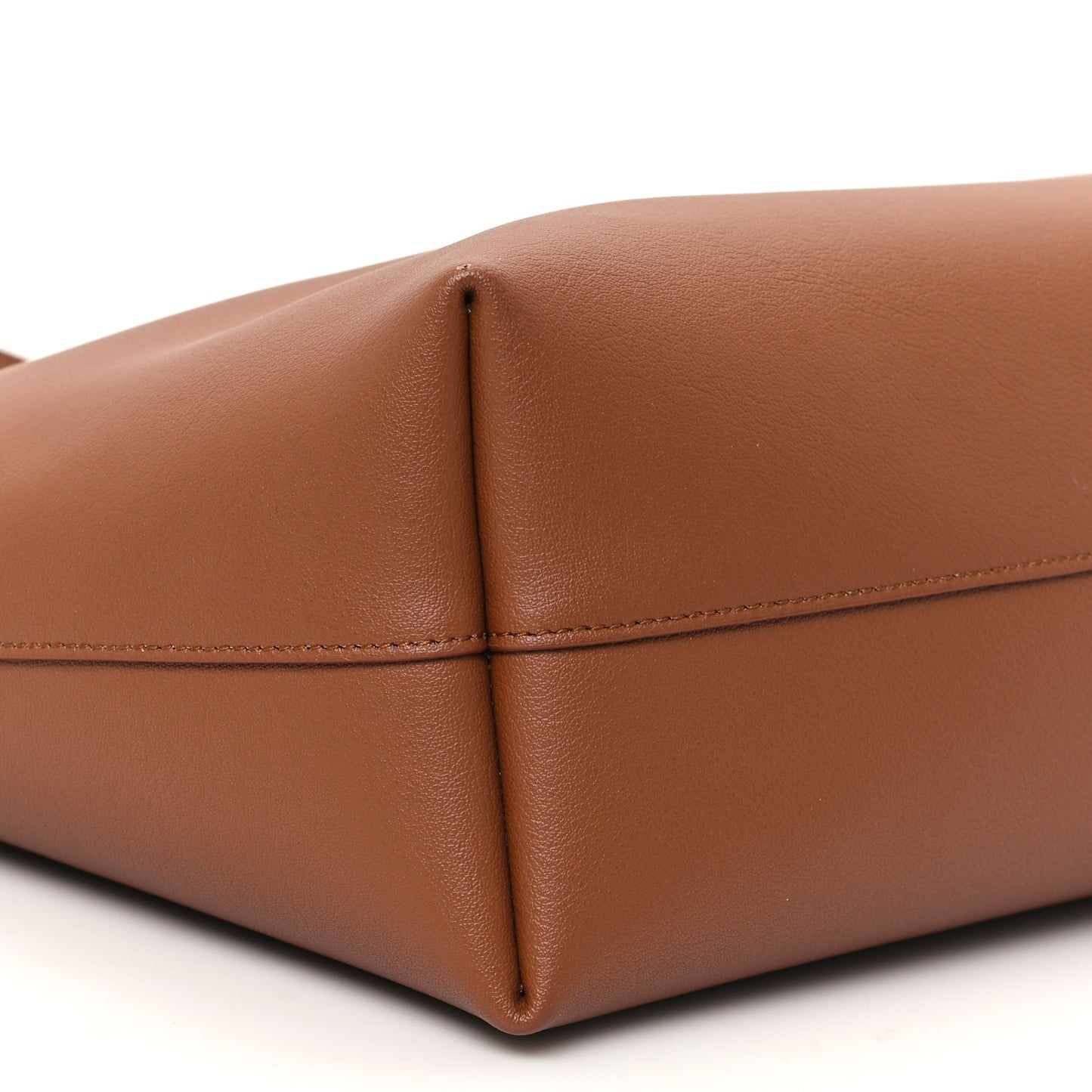 Calfskin Large Shopping Tote Brick