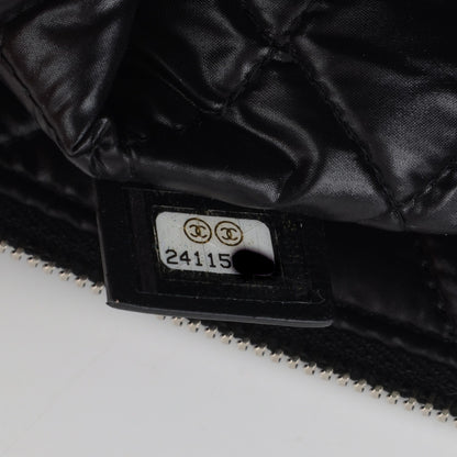 Chanel Metallic Calfskin Keyboard Pouch Black 7 of 8