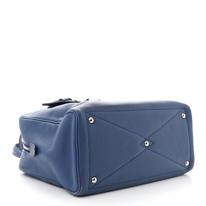 Hermes Taurillon Clemence Victoria II 35 Bleu Brighton 4 of 17