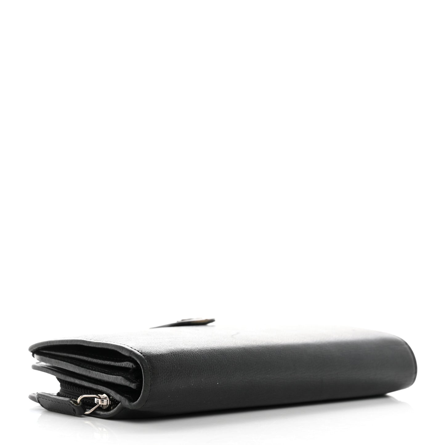 Caviar Sevruga French Long Wallet Black