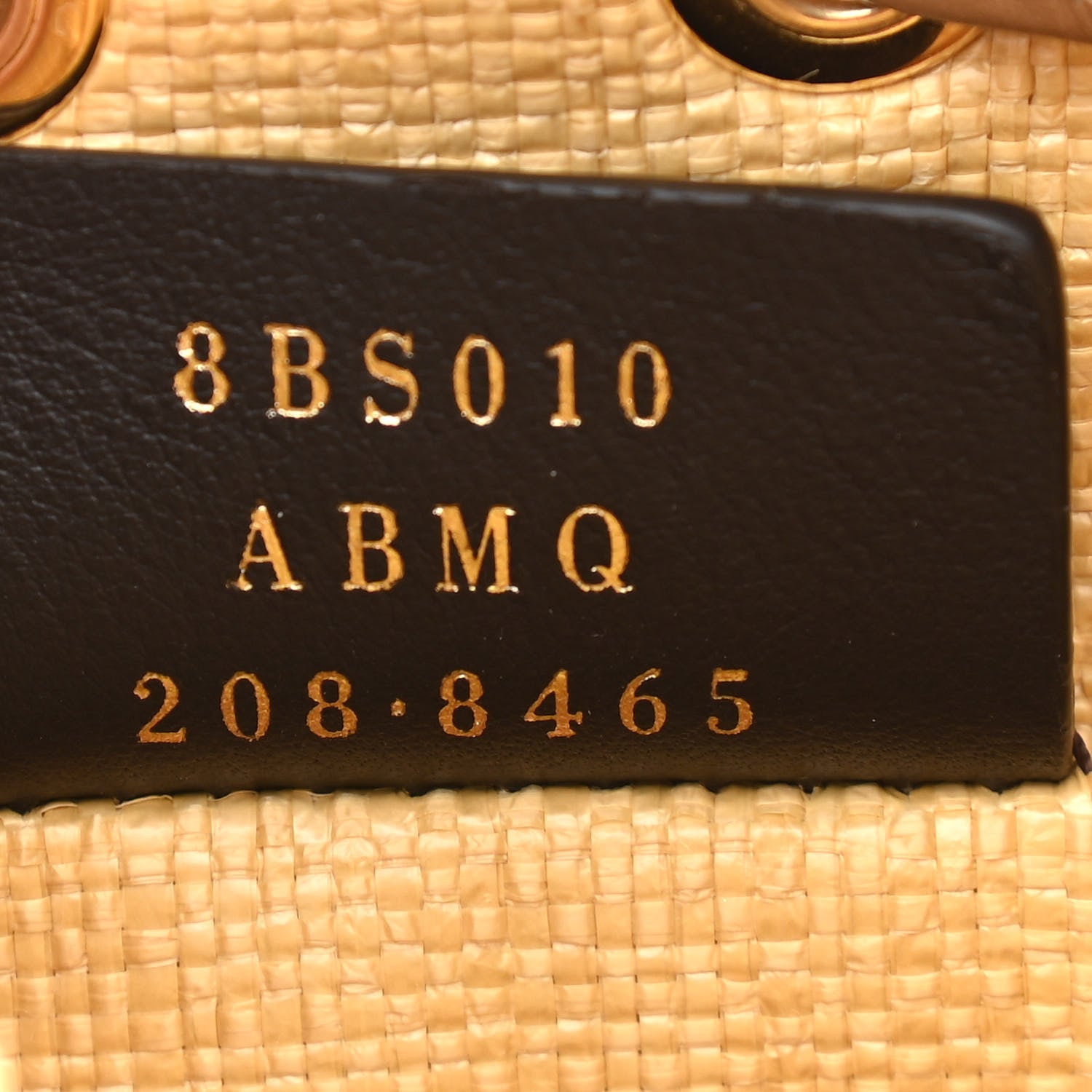 Fendi Raffia Vitello King Lucido F is Fendi FF Embroidered Mini Mon Tresor Bucket Bag Grano Sand 8 of 13