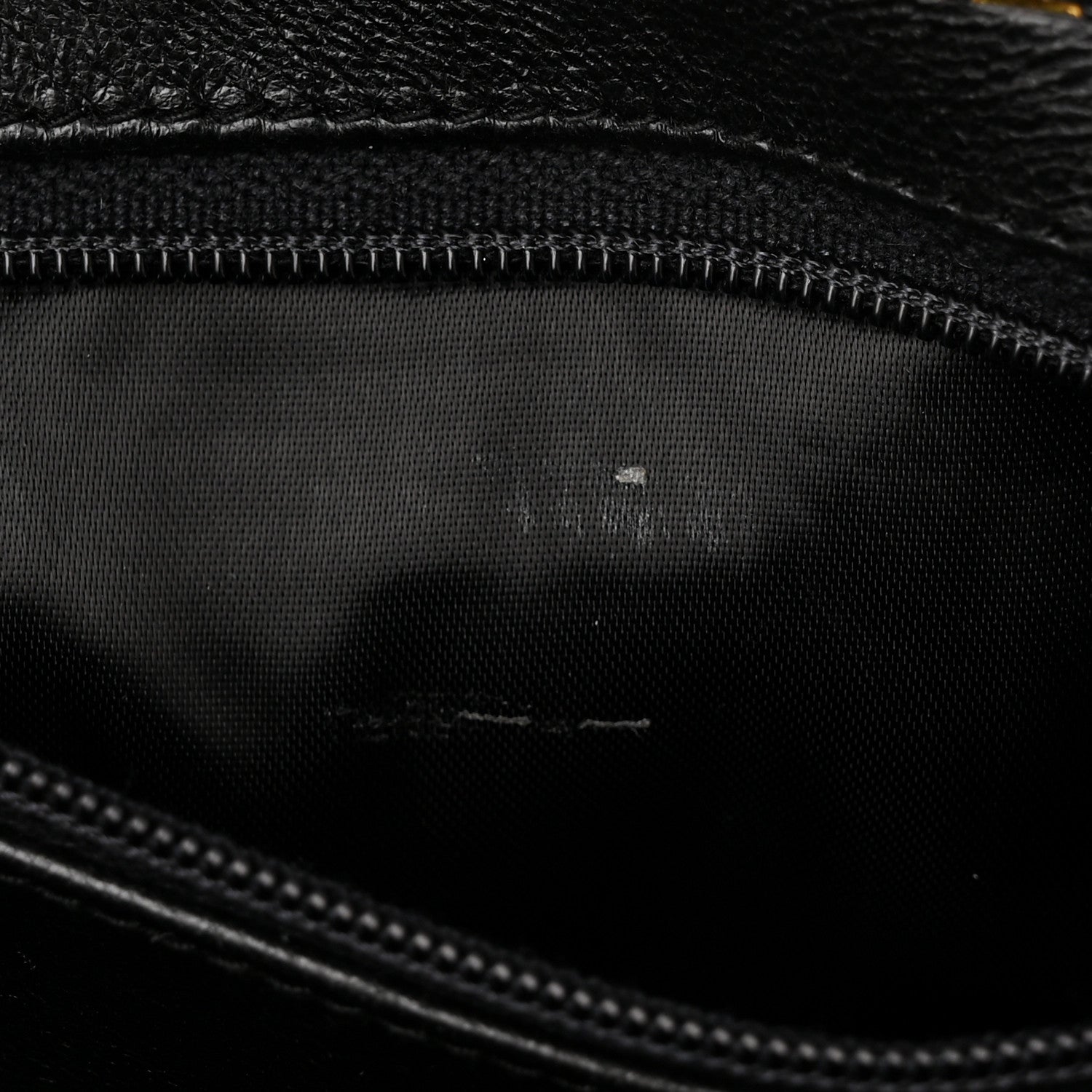 Chanel Lizard Quilted Round Tassel Crossbody Bag Black 12 of 12