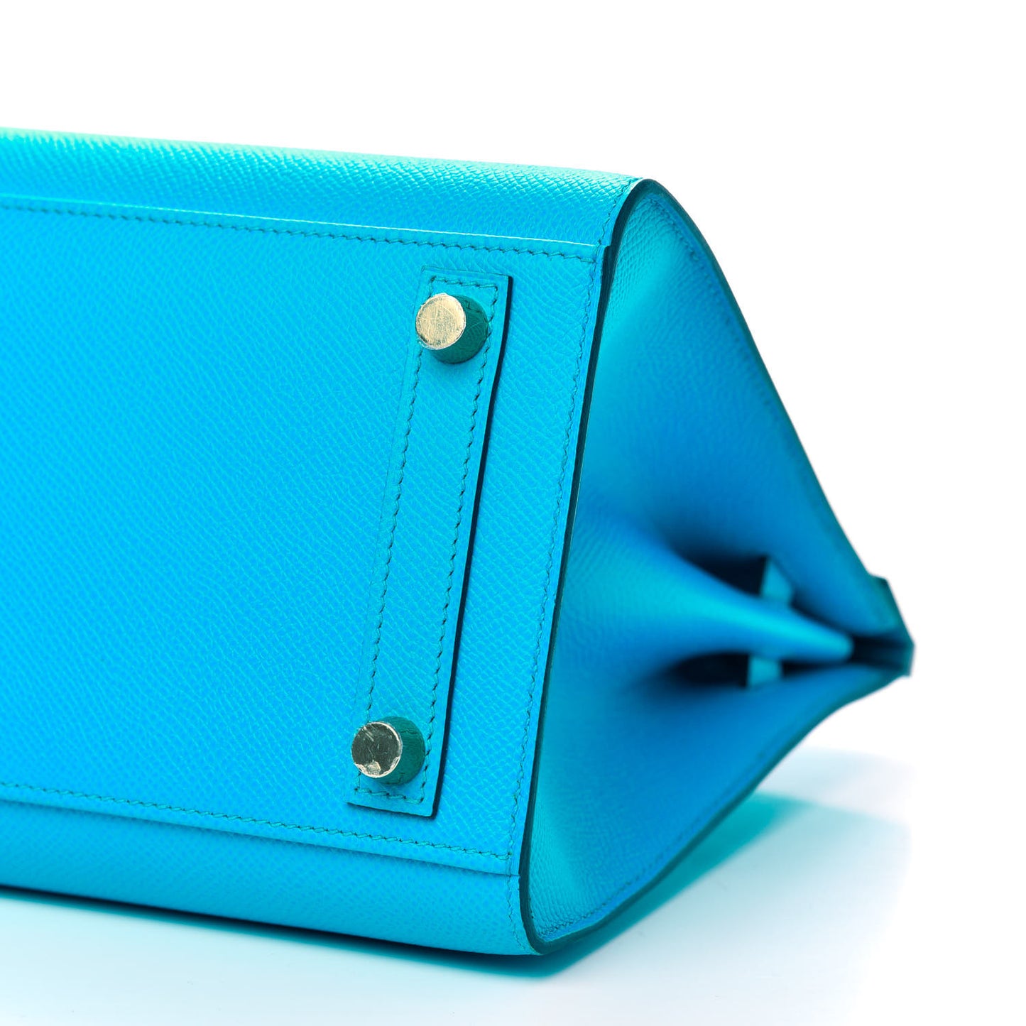 Epsom Birkin Sellier 25 Bleu Frida