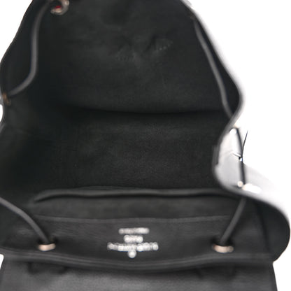 Louis Vuitton Calfskin Lockme Backpack Black 5 of 12