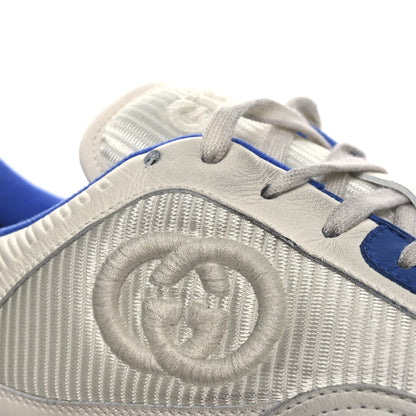 Gucci Dali Soft Calfskin Mens Mac80 Sneakers 11.5 Off White Blue 11 of 14