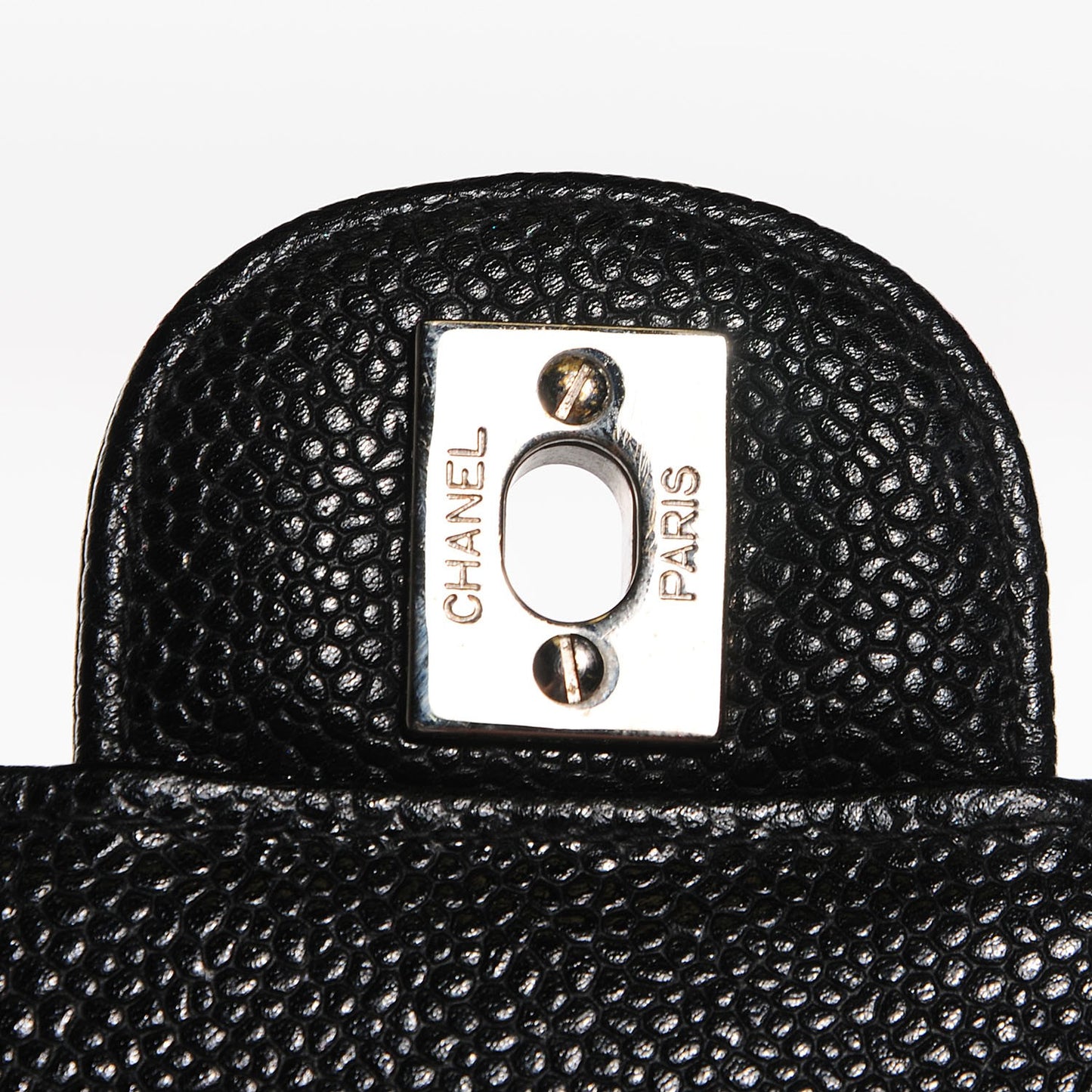 Caviar Quilted Jumbo Single Flap Black