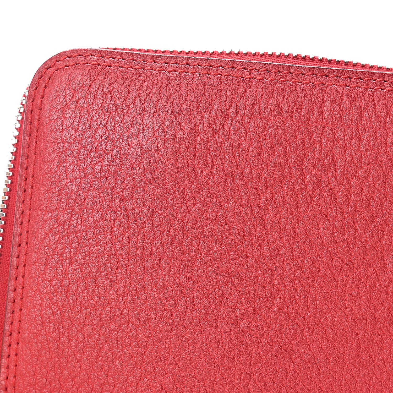 Hermes Buffle Brides de Gala Silky Pop Shopper Tote Rouge Garance 14 of 15