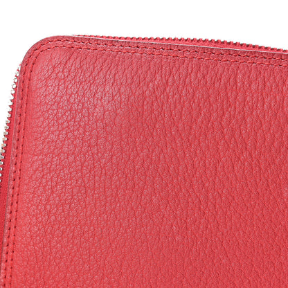 Hermes Buffle Brides de Gala Silky Pop Shopper Tote Rouge Garance 14 of 15