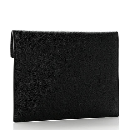 Saint Laurent Grain De Poudre Uptown Baby Pouch Black 3 of 7