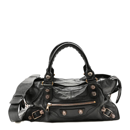 Balenciaga Agneau Giant 21 Rose Gold Hardware Part Time Black 1 of 10