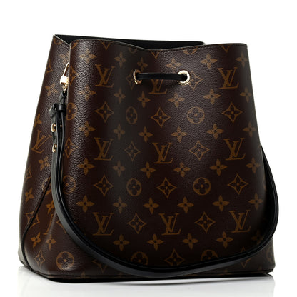 Louis Vuitton Monogram Neonoe MM Black 2 of 4