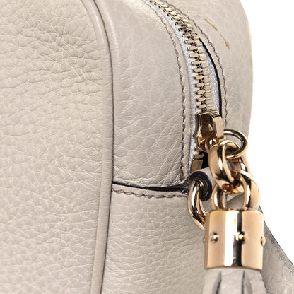 Gucci Pebbled Calfskin Small Soho Disco Bag Off White 17 of 18