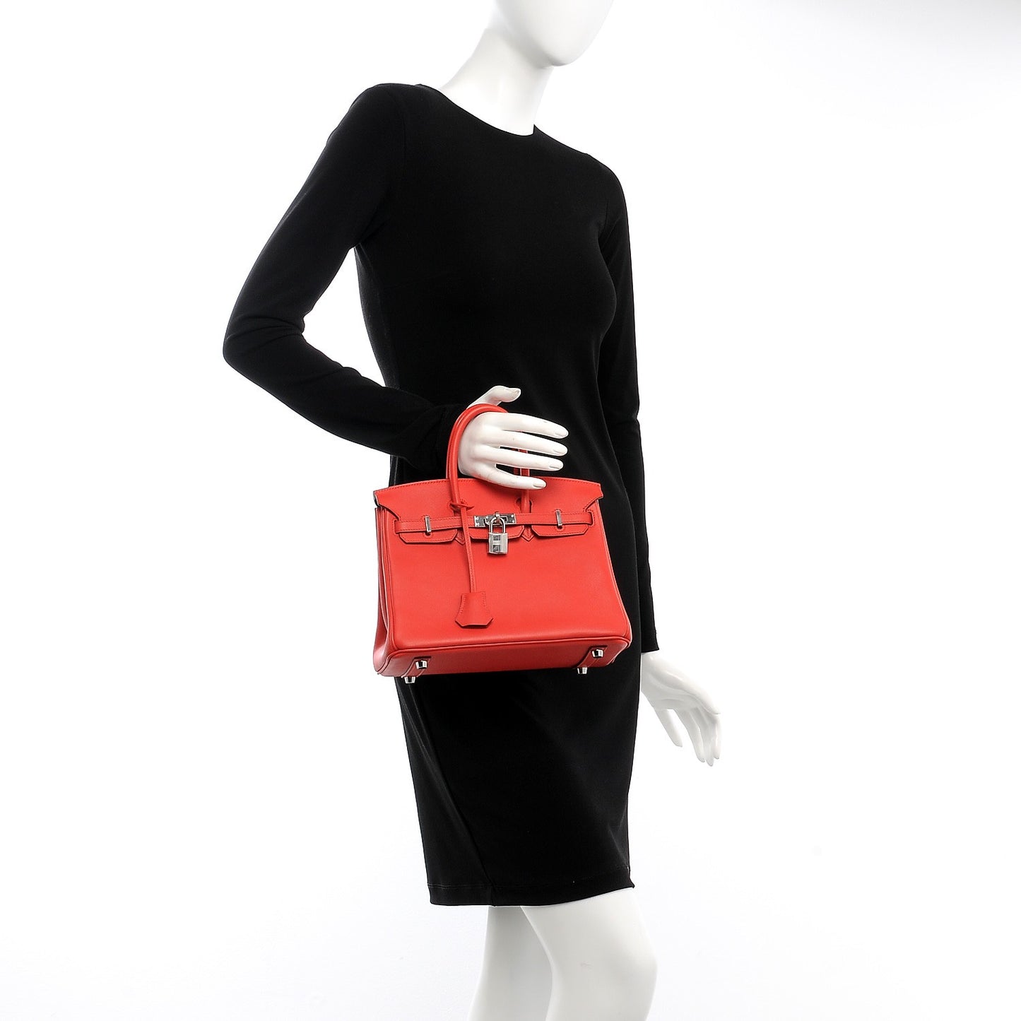 Swift Birkin 25 Rouge Tomate
