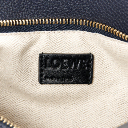 Loewe Calfskin Small Puzzle Bag Midnight Blue Black 6 of 10