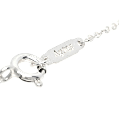Tiffany Sterling Silver 1837 Circle Pendant Necklace 6 of 7