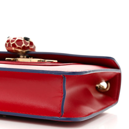 Bulgari Calfskin Serpenti In Love Forever Crossbody Bag Red 10 of 10