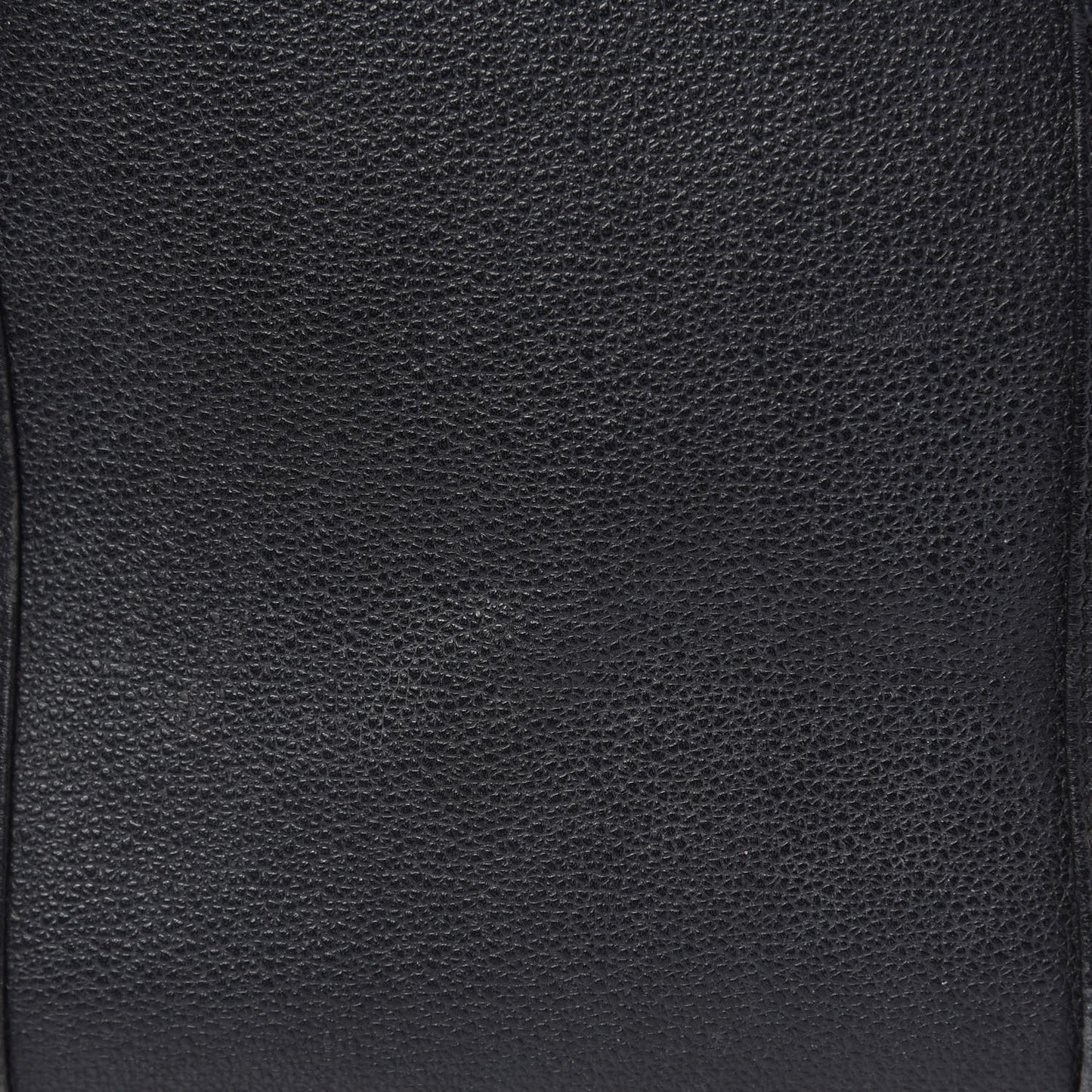 Grained Calfskin Mini Tote Black