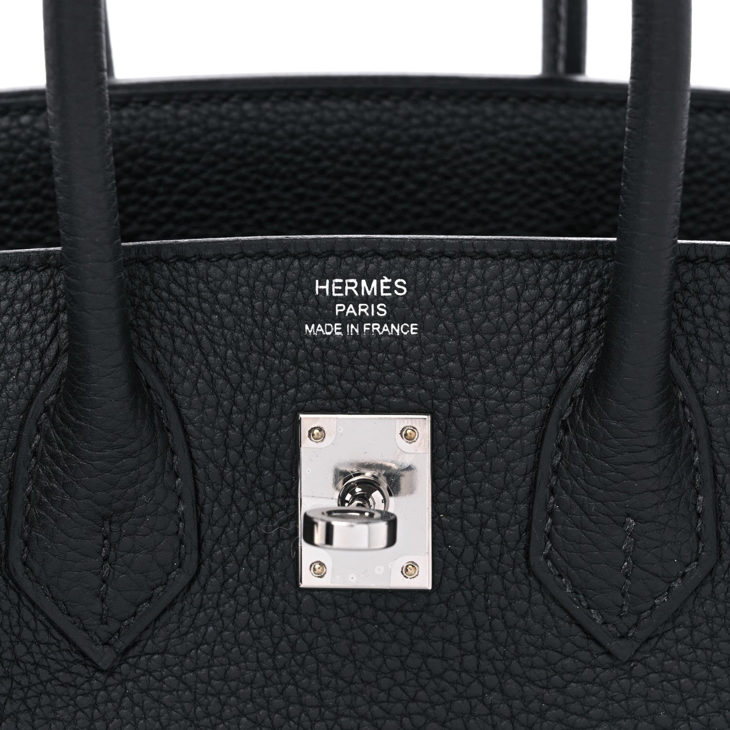 Hermes Togo Birkin 25 Black 6 of 11