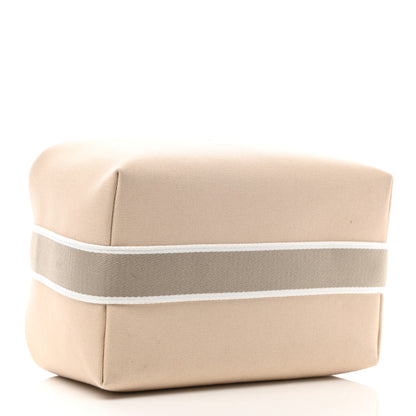 Hermes Canvas Large Bride-A-Brac Pouch Natural 4 of 9