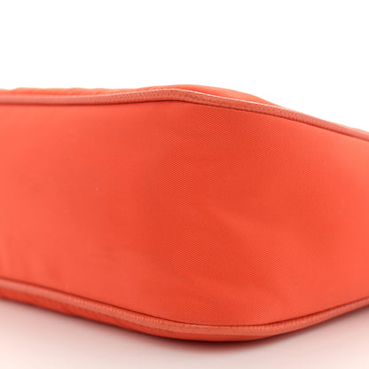 Prada Re-Nylon Saffiano Mini Re-Edition 2005 Bag Arancio 9 of 13
