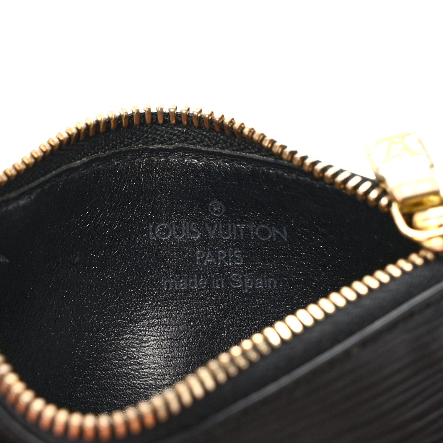 Louis Vuitton Epi Key Pouch Black 6 of 9