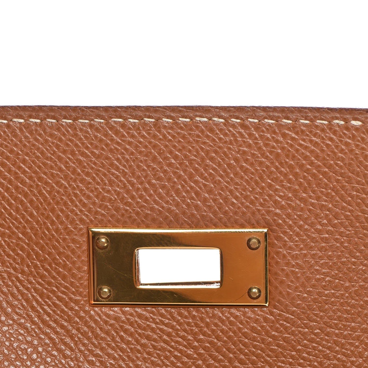 Hermes Epsom Kelly Sellier 35 Gold 17 of 33